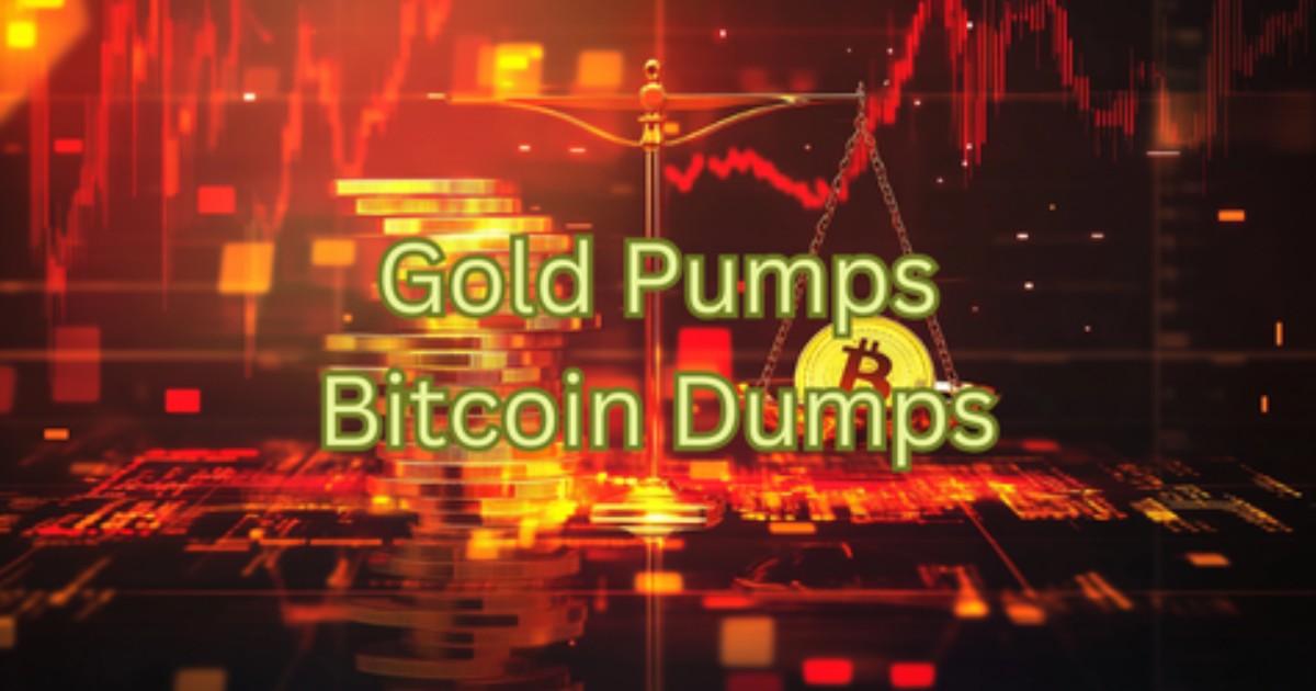 Peter Schiff Is Having The Time Of His Life As Gold Pumps And Bitcoin Dumps