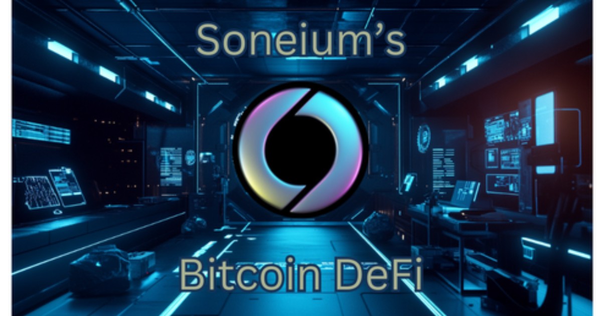 Bitcoin Just Got A DeFi Facelift Thanks To Sony